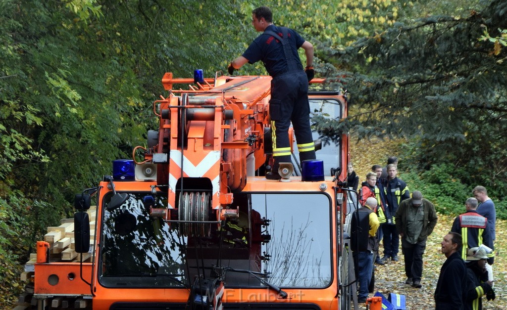 Einsatz BF Koeln PKW im See Koeln Esch P208.JPG - Miklos Laubert